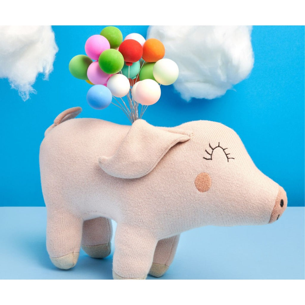 Best Years Organic Knitted Organic Pig Toy