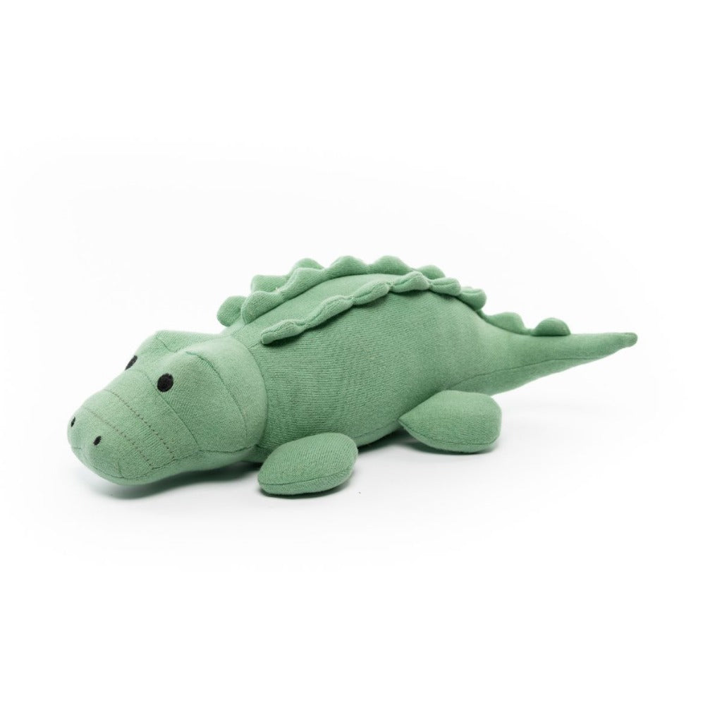 Best Years Knitted Organic Crocodile Green