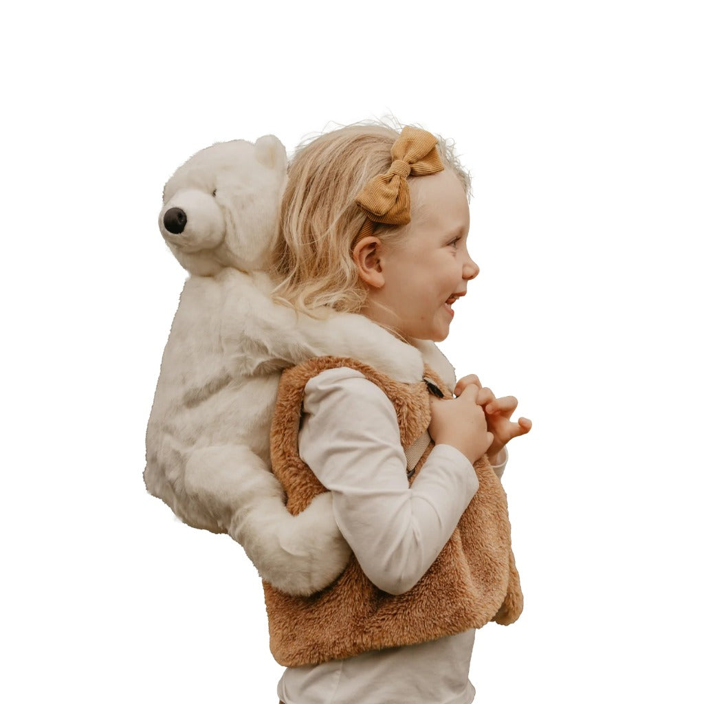 Wild & Soft Polar Bear Backpack