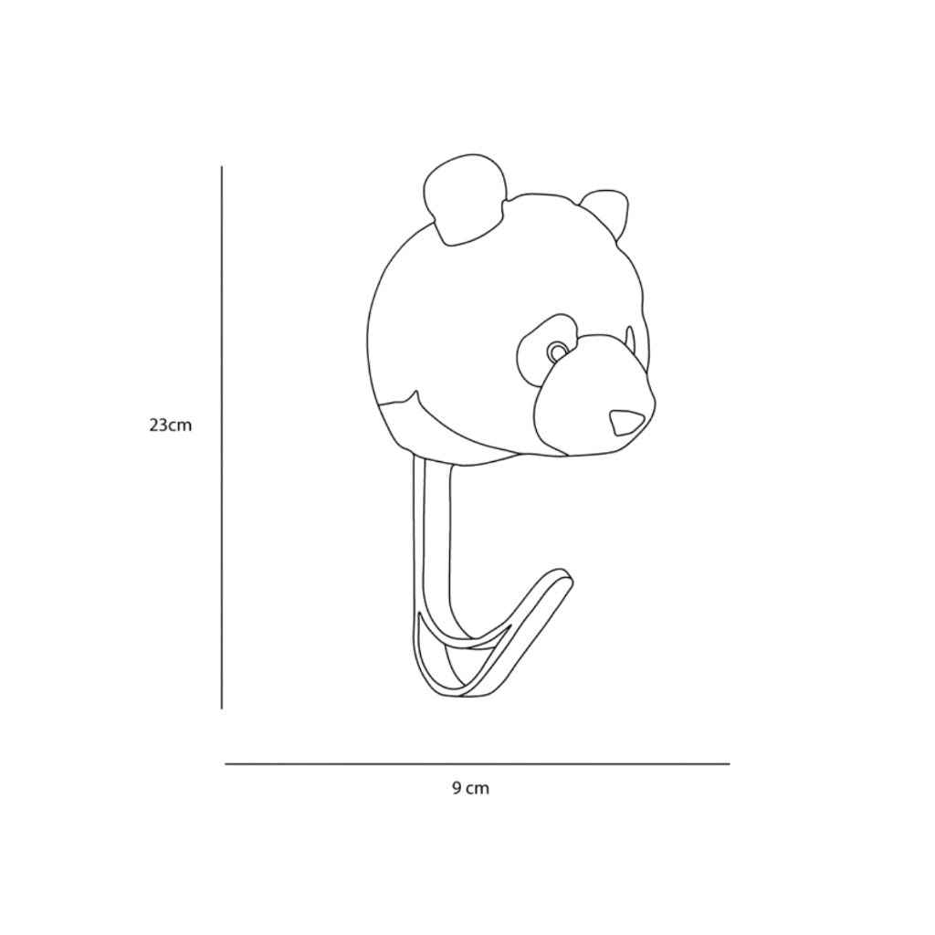 Wild & Soft Panda Coat Hanger