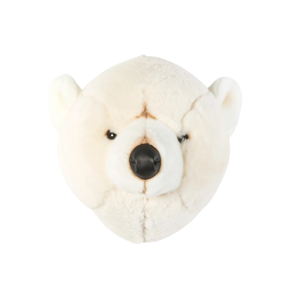 Wild & Soft White Basile Bear Head