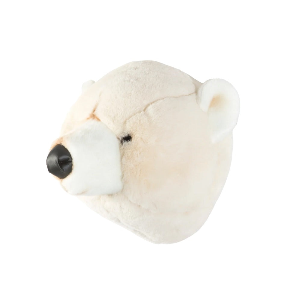 Wild & Soft White Basile Bear Head