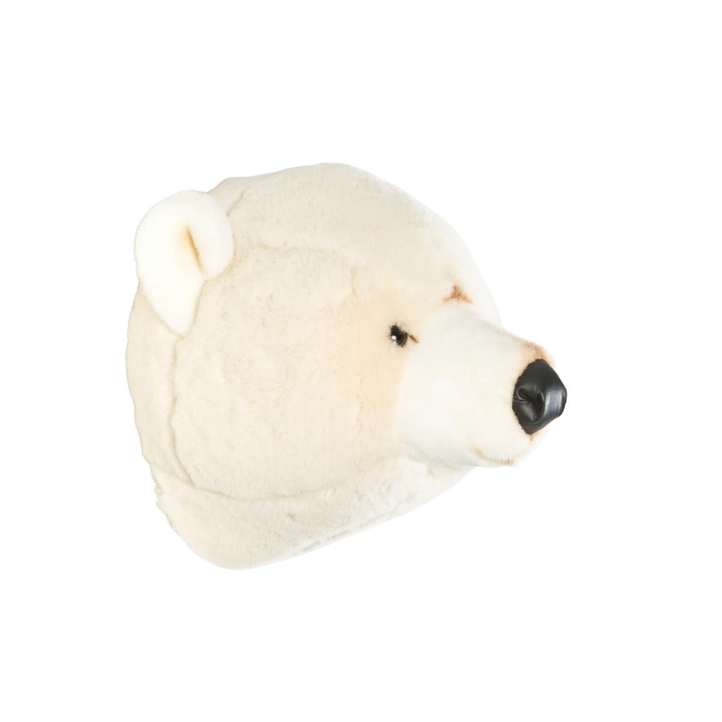 Wild & Soft White Basile Bear Head