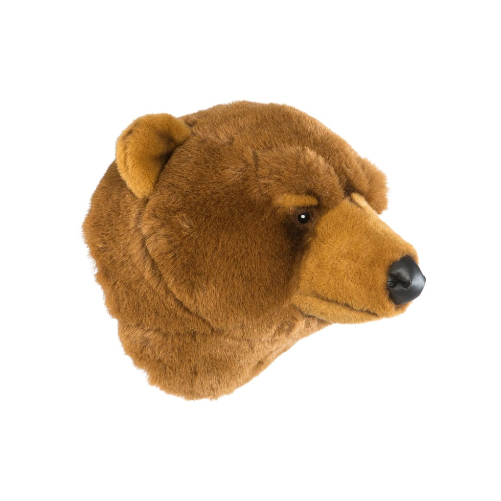 Wild & Soft Brown Oliver Bear Head