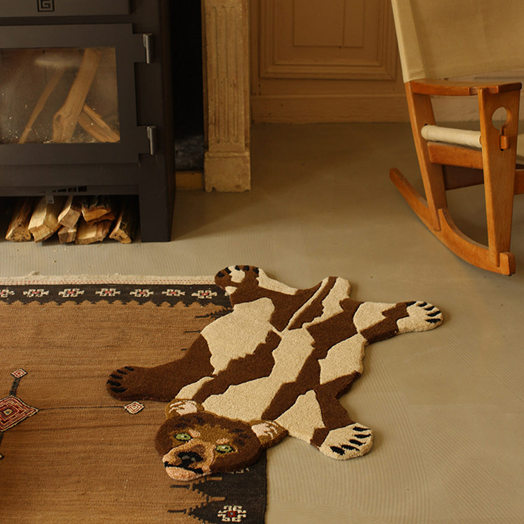 Doing Goods Quin Bear Rug Small