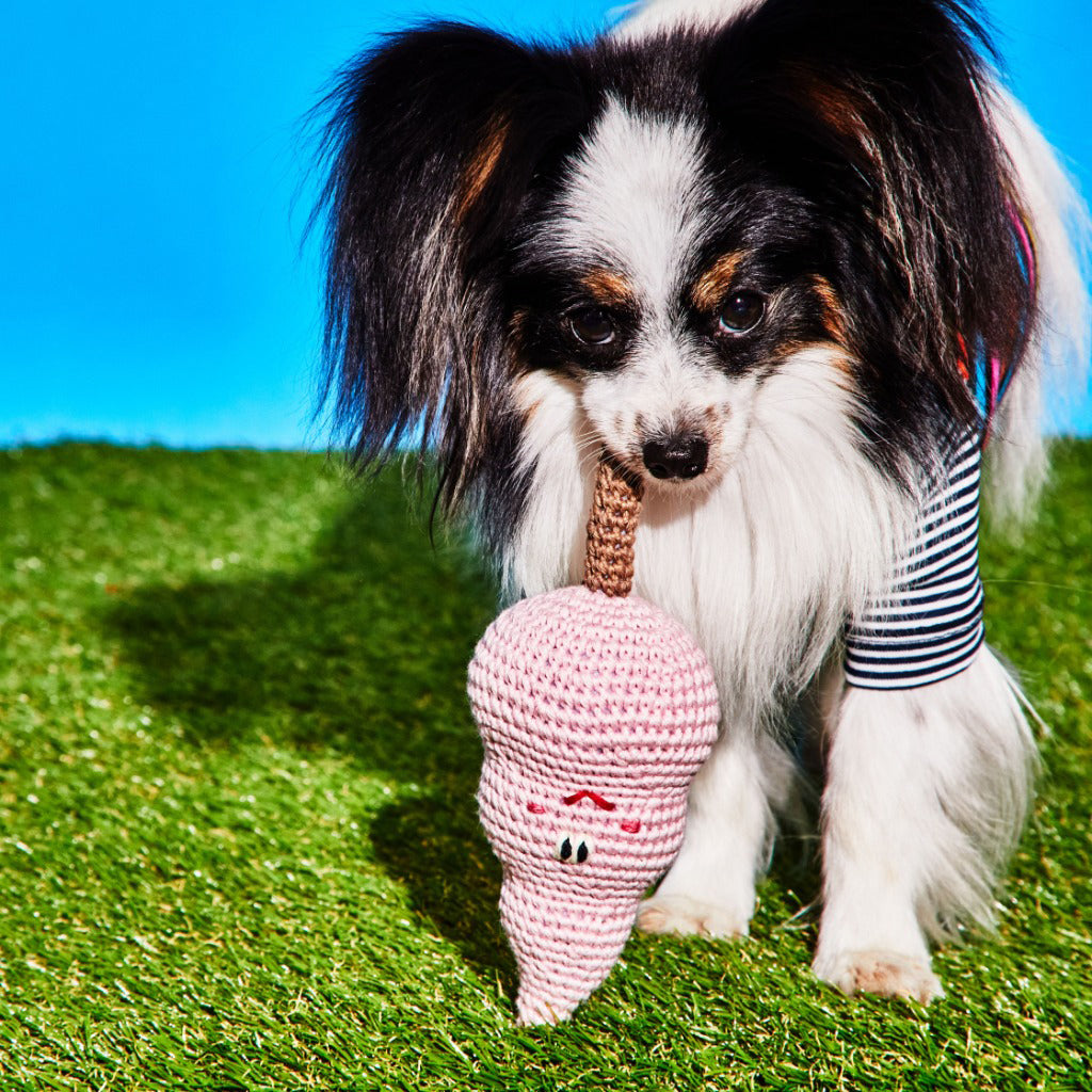 Ware of the Dog Hand Crochet Cotton Candy