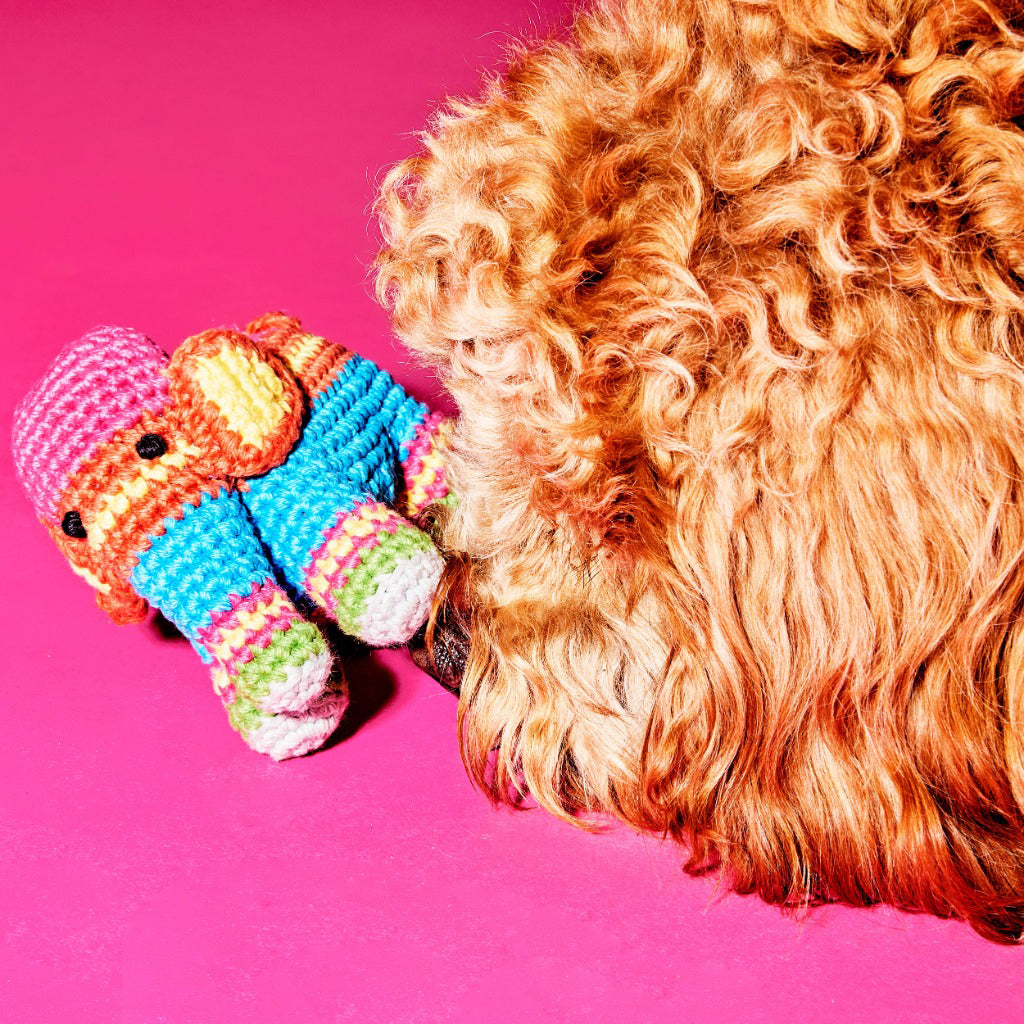 Ware of the Dog Hand Crochet Elephant