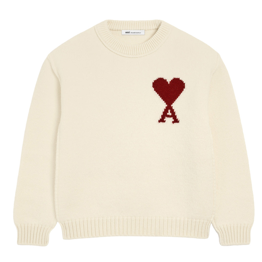 AMI Kids Ami De Coeur Crewneck Sweater