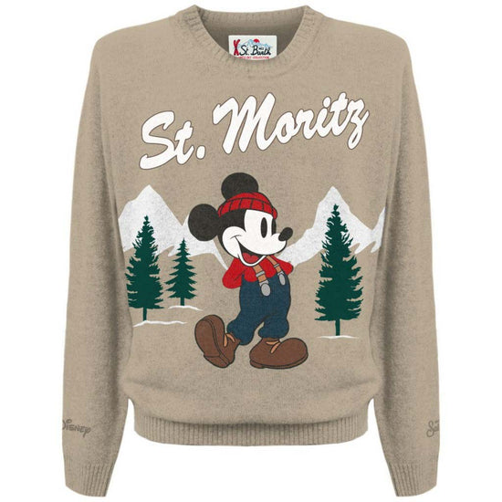 MC2 Saint Barth Douglas C Moritz Mickey Wood Sweater