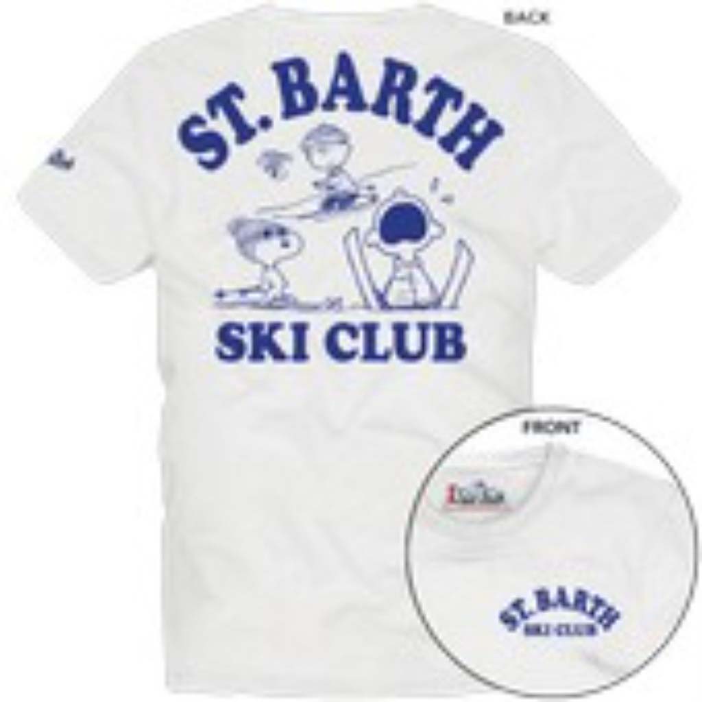 MC2 Saint Barth Cameron Warm Snoopy Ski Club T-shirt