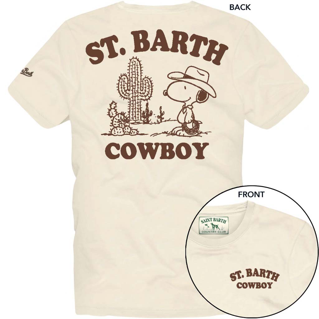 MC2 Saint Barth Cameron Cowboy Peanuts T-shirt