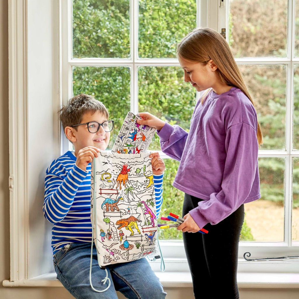 Eatsleepdoodle Dinosaur Backpack