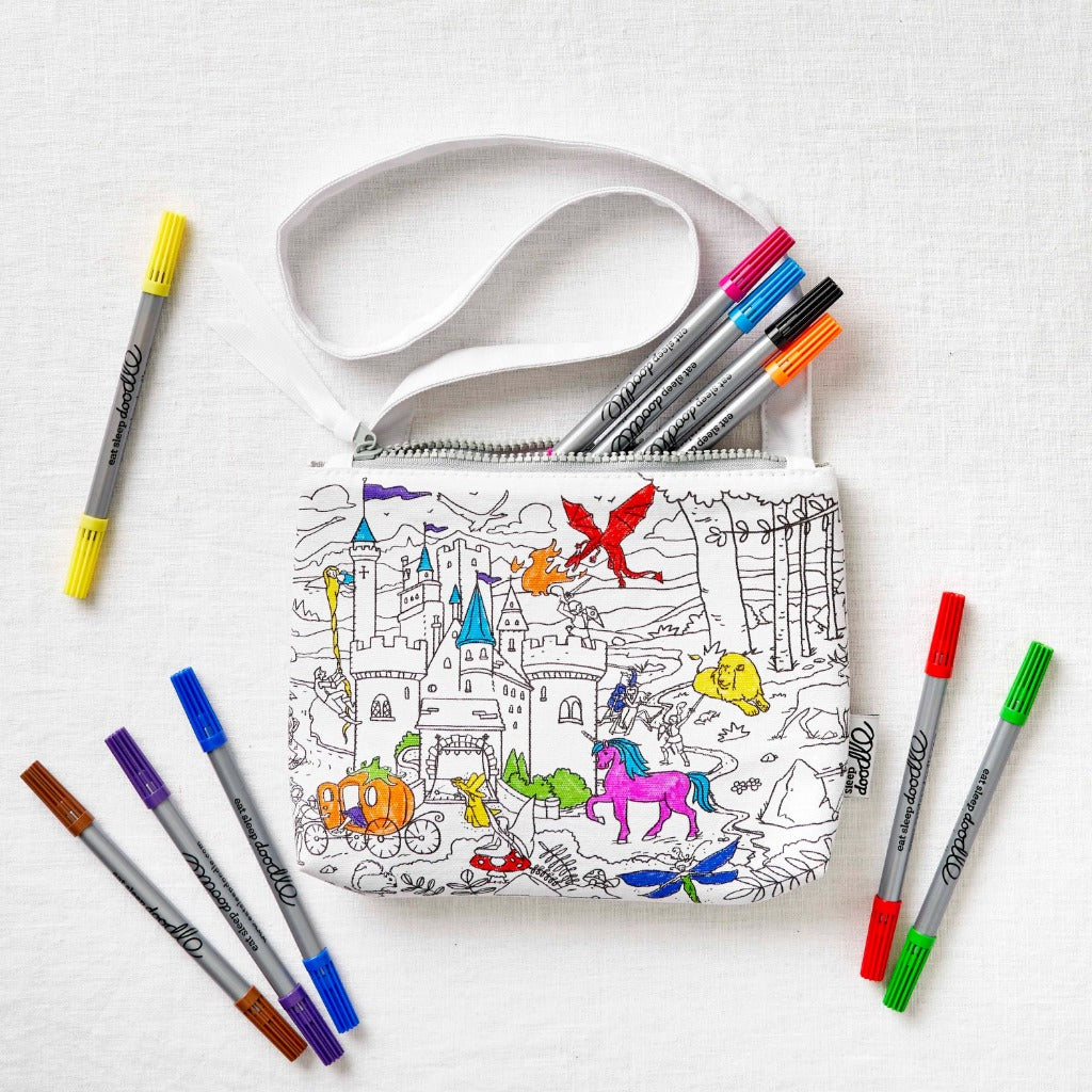 Eatsleepdoodle Fairytales and Legends Crossbody Bag