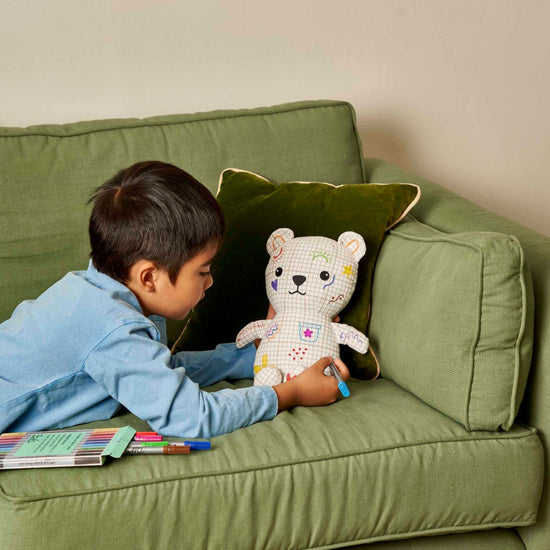 Eatsleepdoodle Artie Bear Colour-In & Doodle