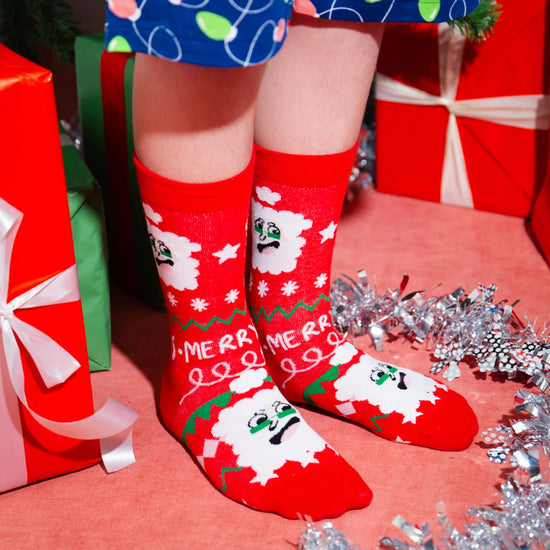 Eat My Socks Xmas Santa
