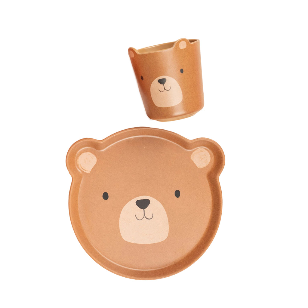 Meri Meri Bear Plate and Cup Set