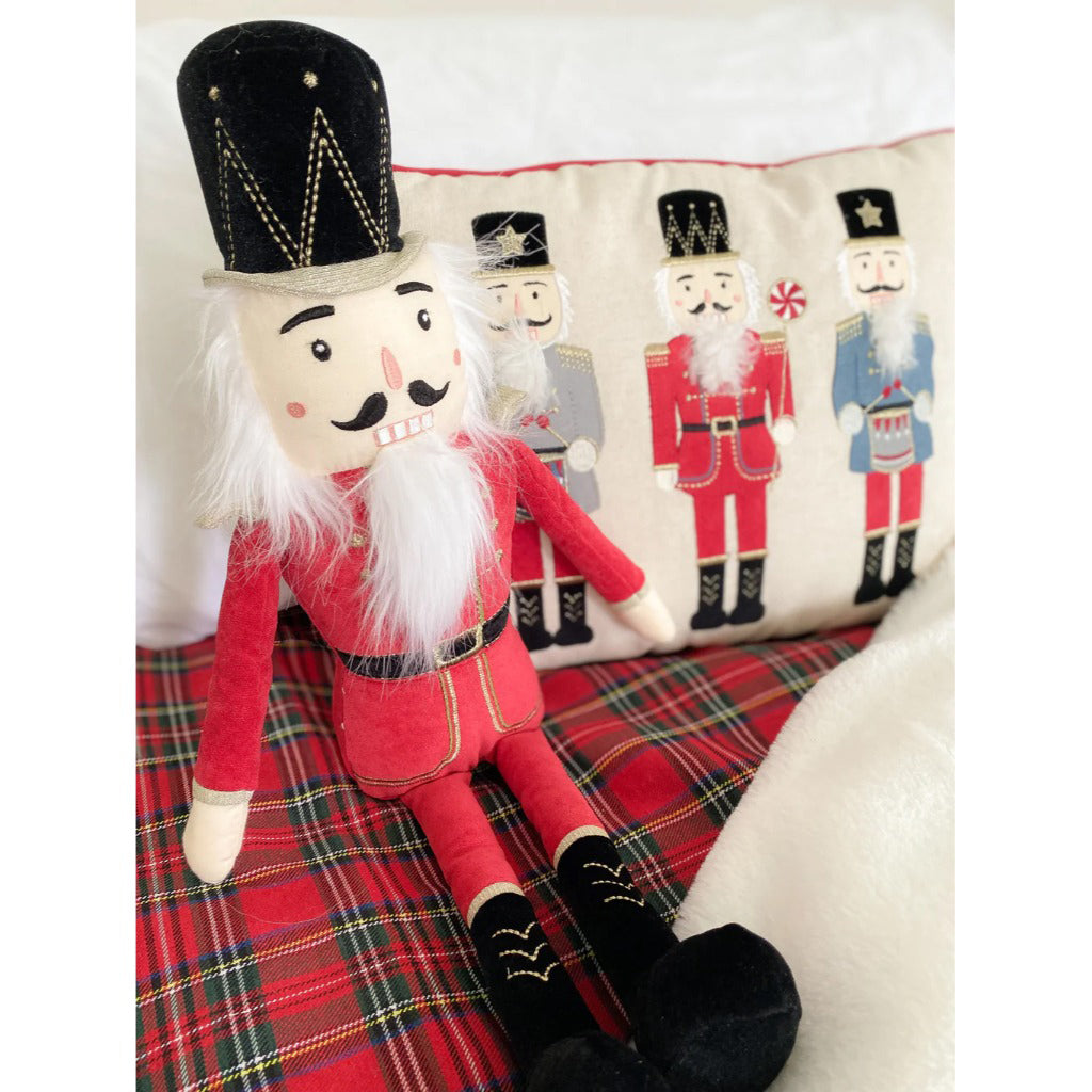 Mon Ami The Nutcracker Shelf Sitter–Red