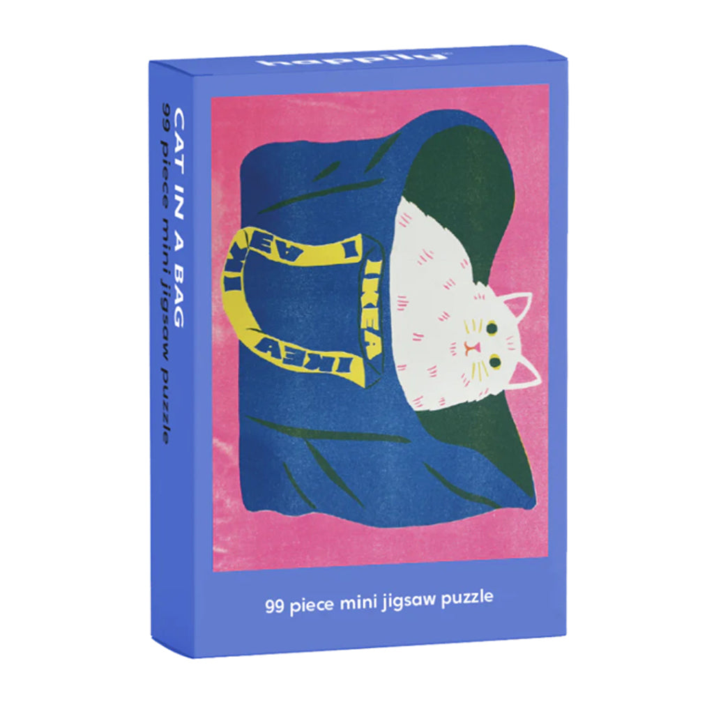 Happily 99 Piece Jigsaw Cat in a Bag