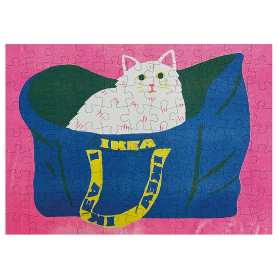 Happily 99 Piece Jigsaw Cat in a Bag