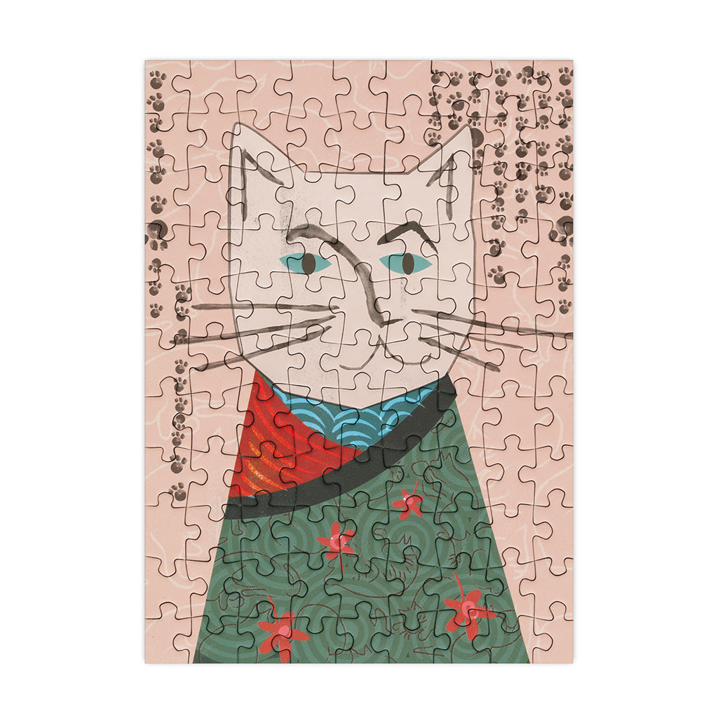 Happily 99 Piece Jigsaw Kittygawa Hiroshige