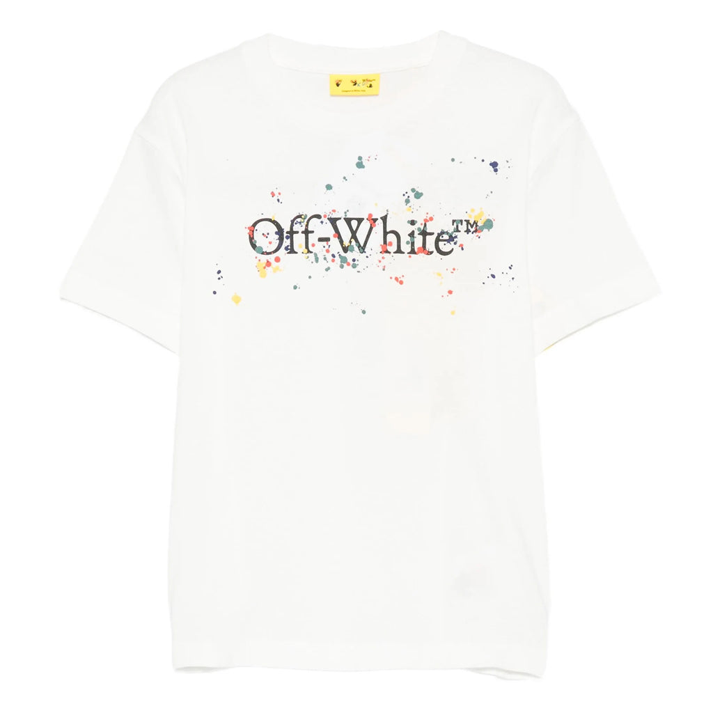 Off-White Kids Big Bookish Splat Tee
