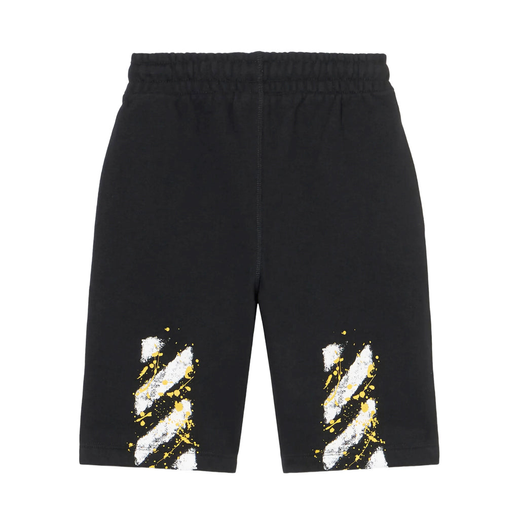 Off-White Kids Diag Splat Sweatshort