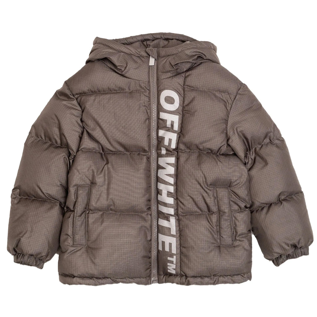 Off-White Kids Off White Ripstop Puffer