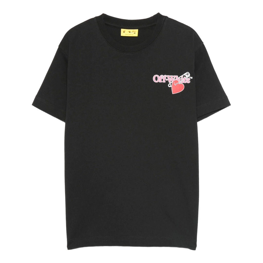 Off-White Kids Diag Pop Heart Tee