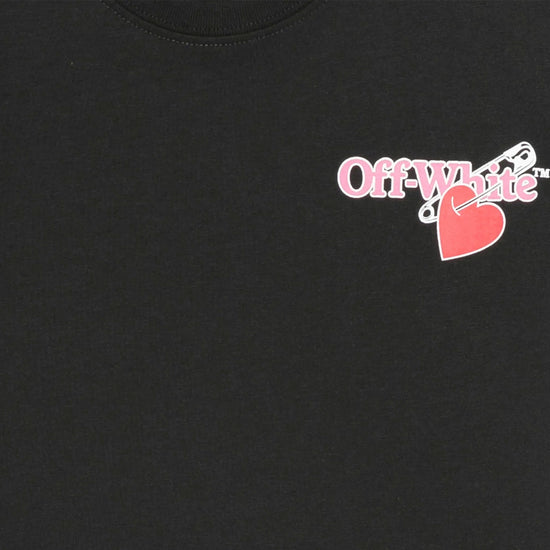 Off-White Kids Diag Pop Heart Tee