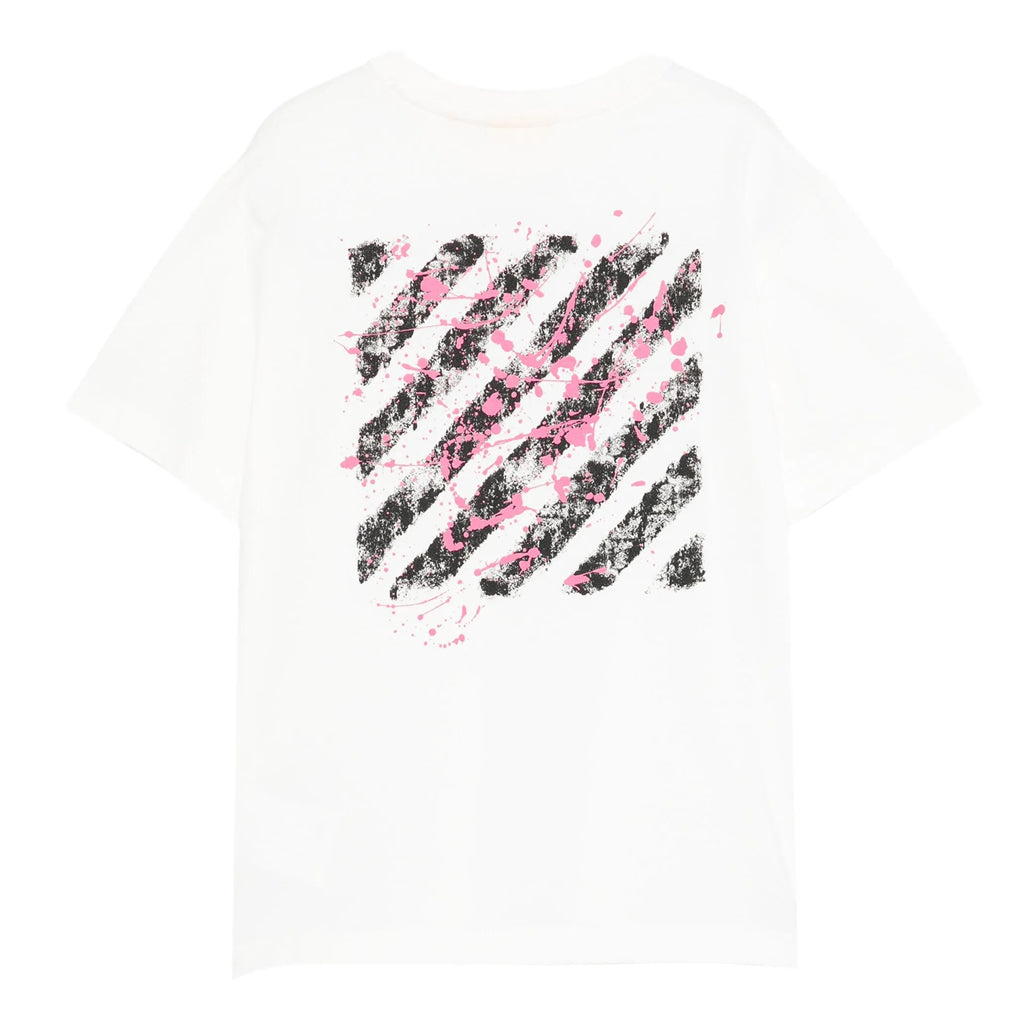 Off-White Kids Diag Splat Tee