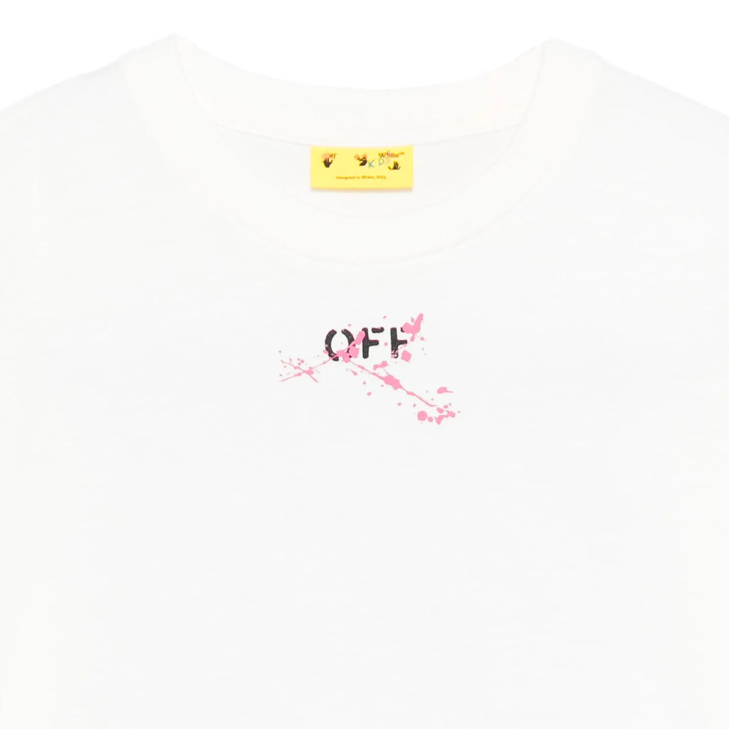 Off-White Kids Diag Splat Tee