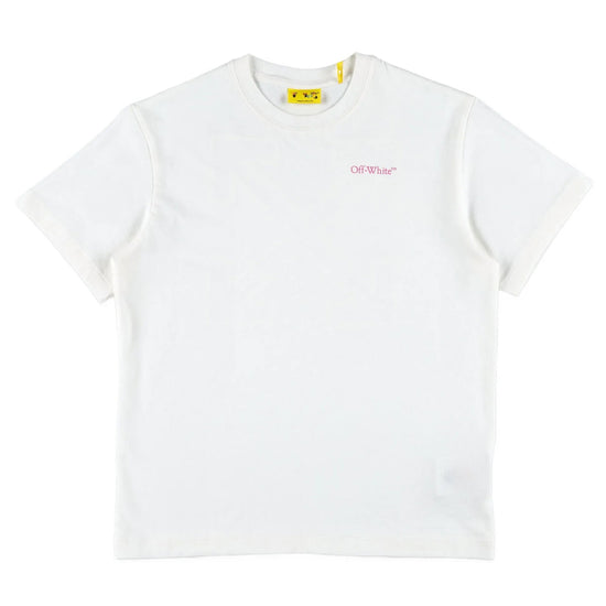 Off-White Kids Arrow Outline Flock Tee