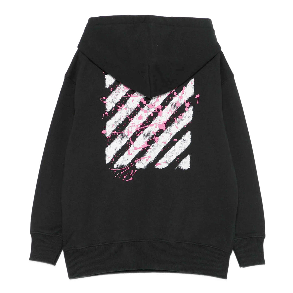 Off-White Kids Diag Splat Hoodie