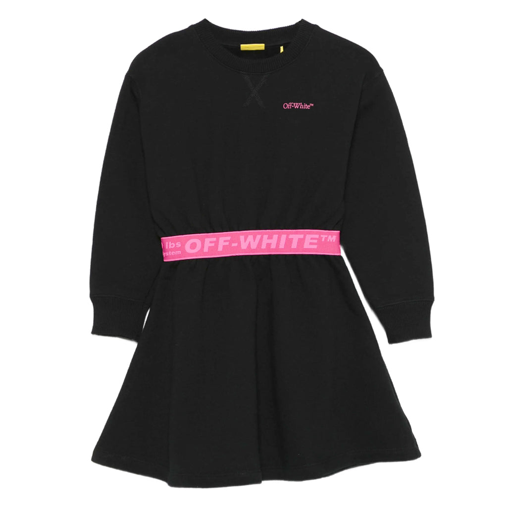 Off-White Kids Logo Industrial Dress