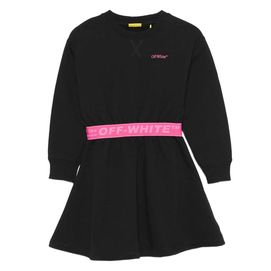 Off-White Kids Logo Industrial Dress