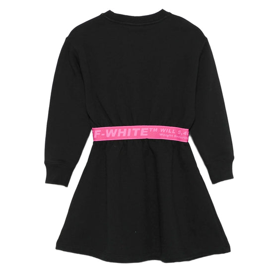 Off-White Kids Logo Industrial Dress