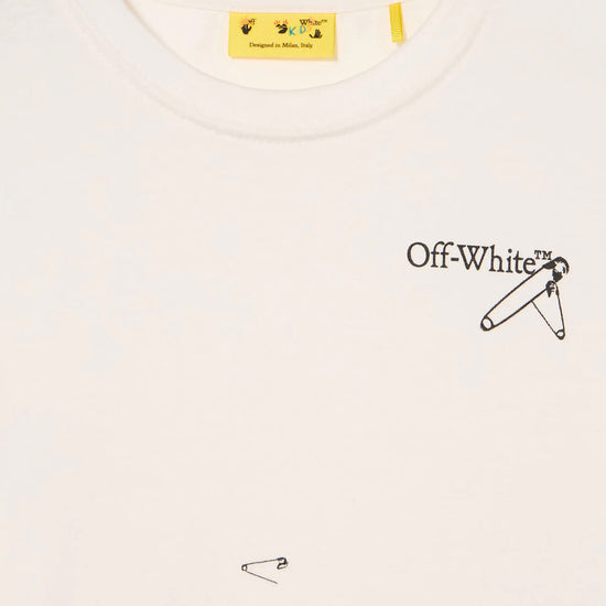 Off-White Kids Safety Pins Tee
