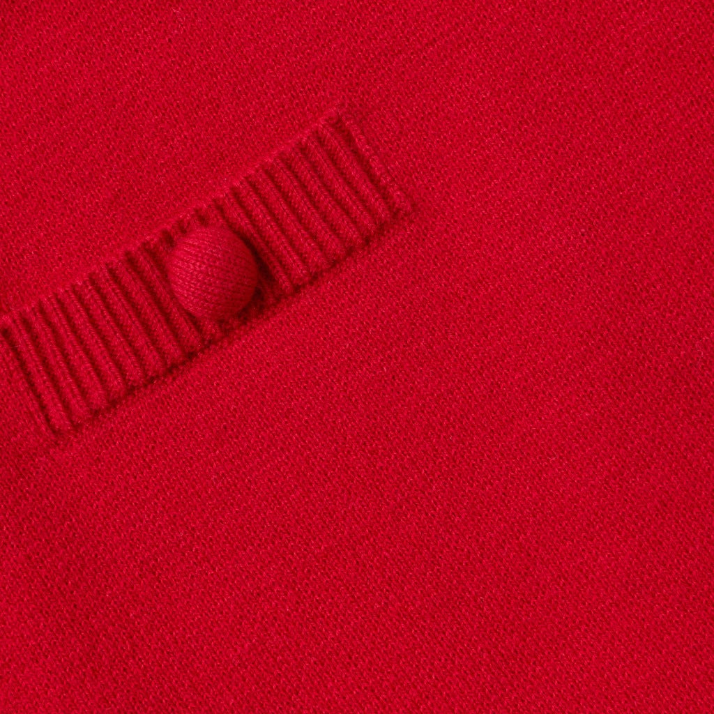 Self Portrait Kids Red Flower Trim Cotton Skirt