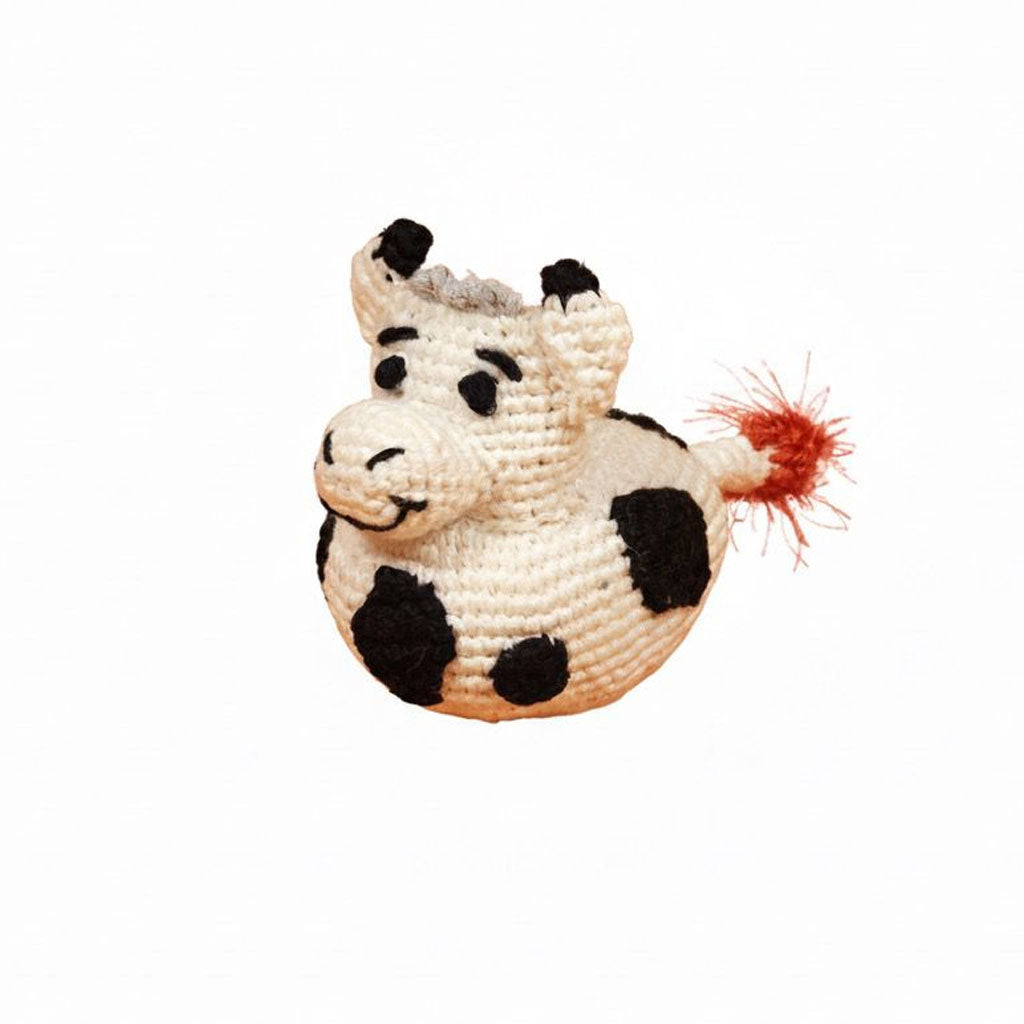 Ware of the Dog Hand Crochet Cow