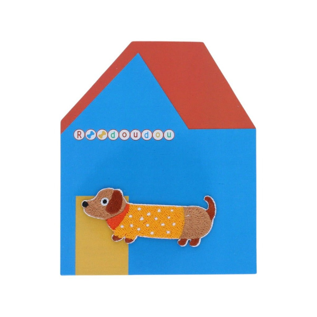 Les Petit Souk Blue Dog Patch