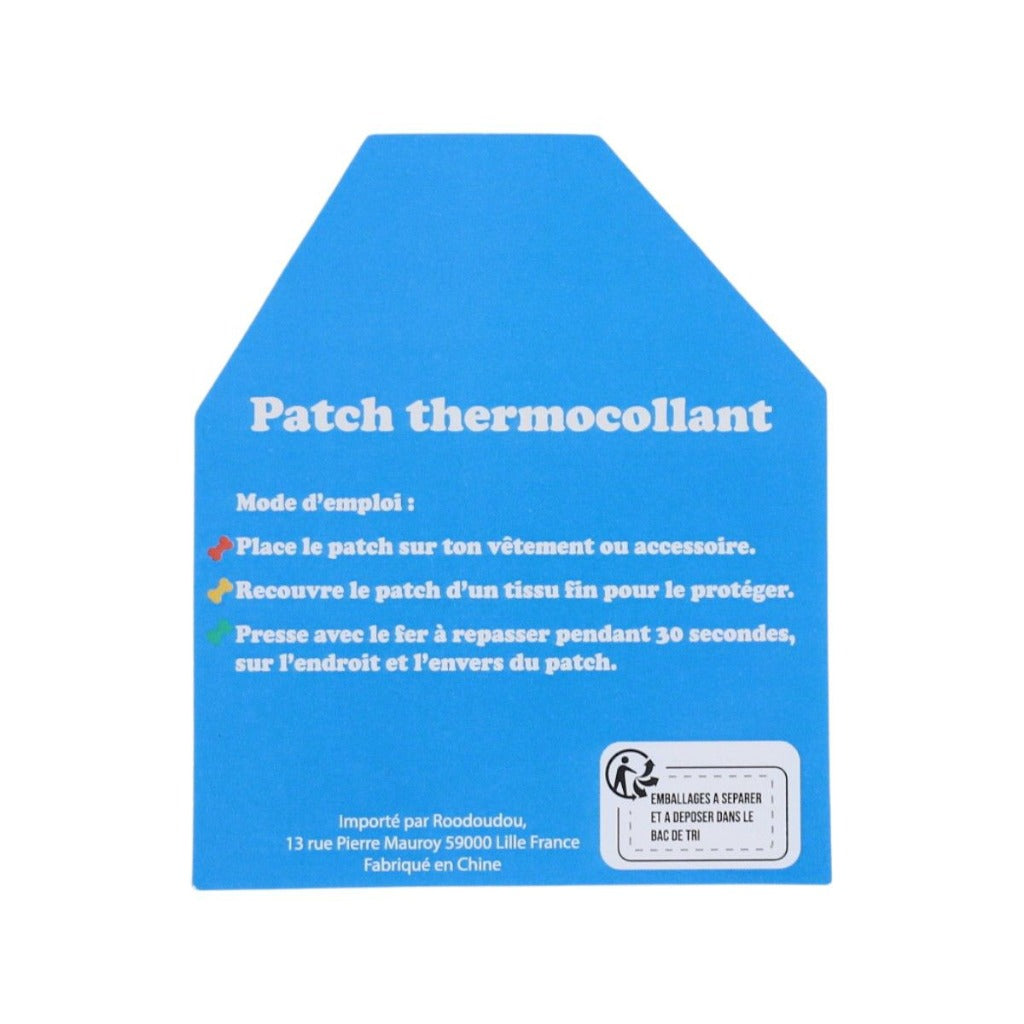 Les Petit Souk Blue Dog Patch