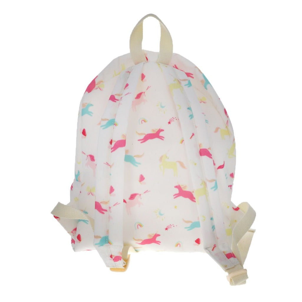 Les Petit Souk Multi-colored Unicorn Backpack