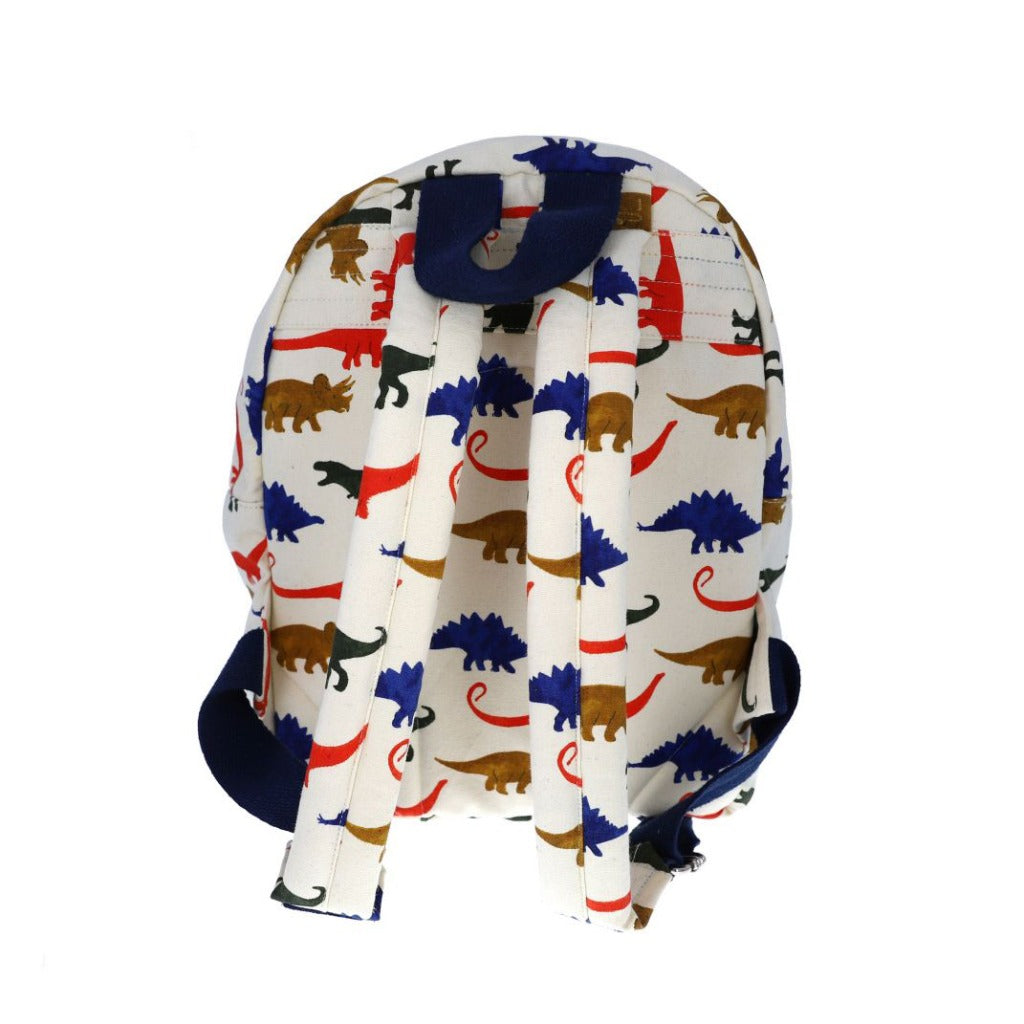 Les Petit Souk Dino Navy Backpack