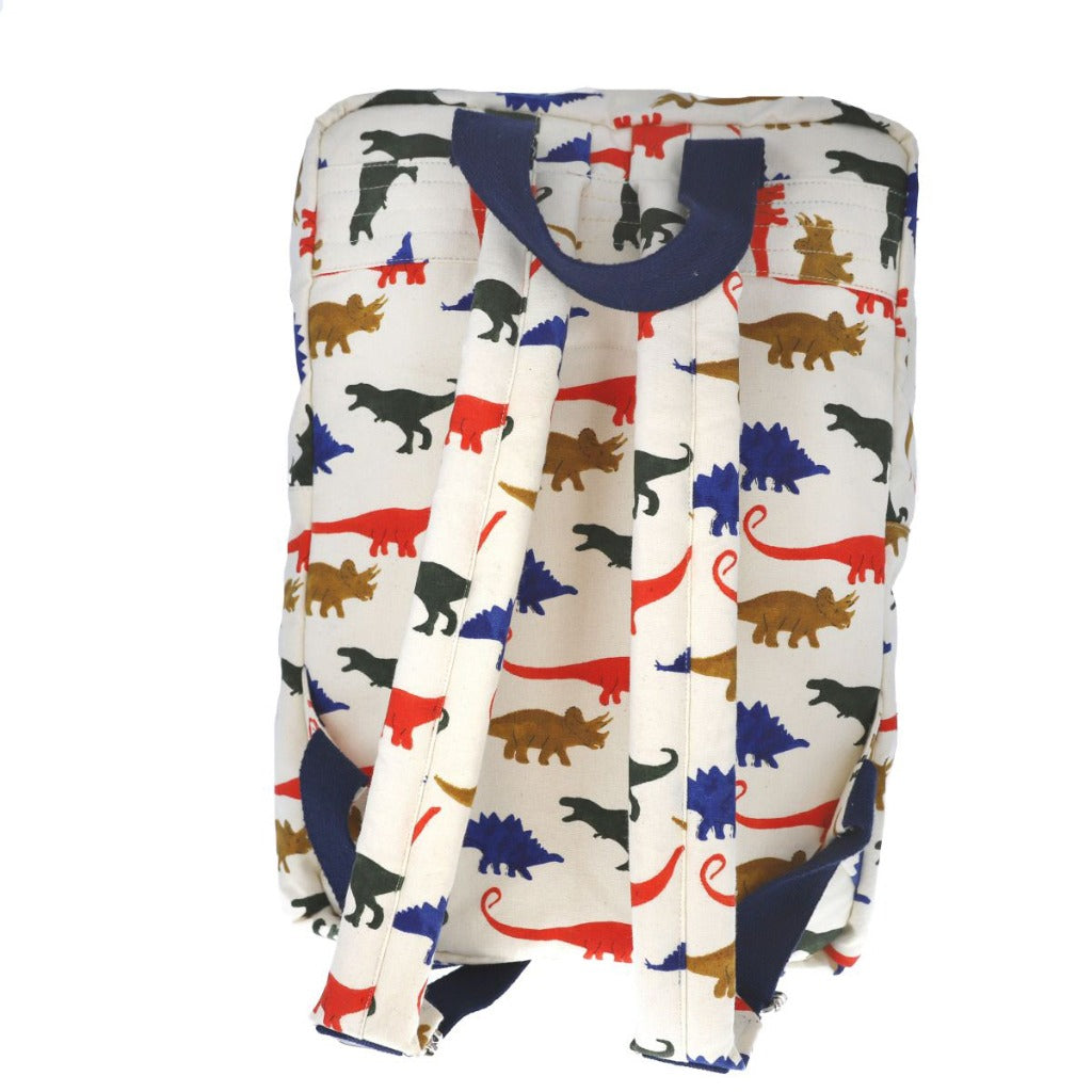 Les Petit Souk Double Handle Backpack – Dino