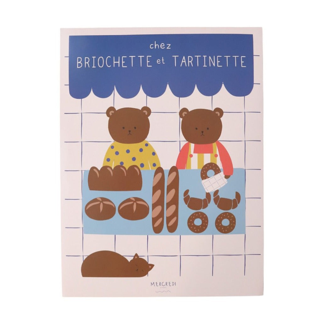 Les Petit Souk Poster 30*40CM Breakfast