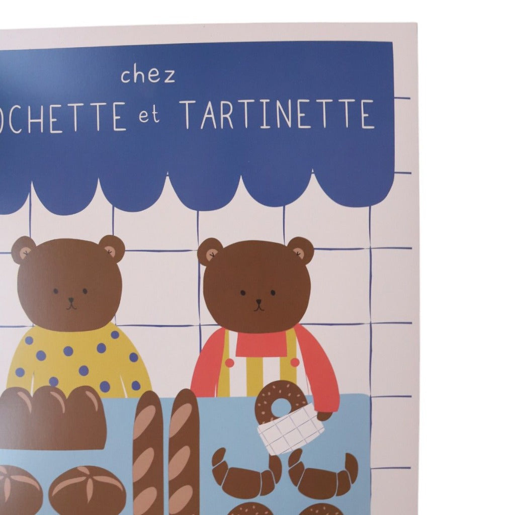 Les Petit Souk Poster 30*40CM Breakfast