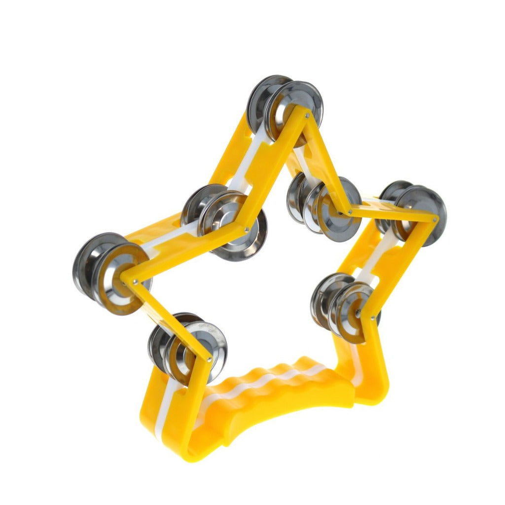 Les Petit Souk Yellow Star Tambourine