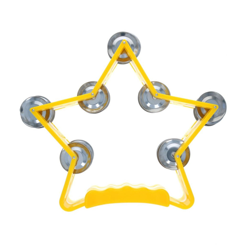 Les Petit Souk Yellow Star Tambourine