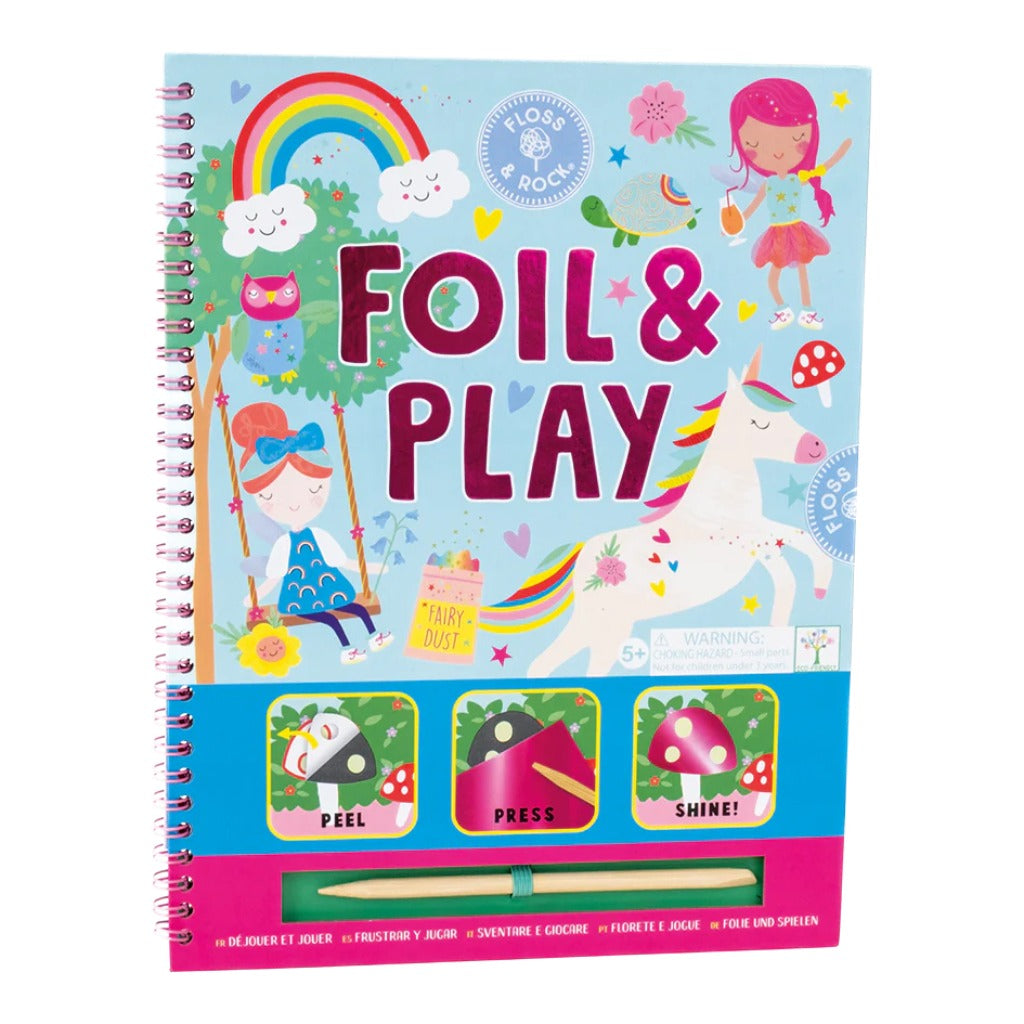 Floss & Rock Foiling Fun Rainbow Fairy