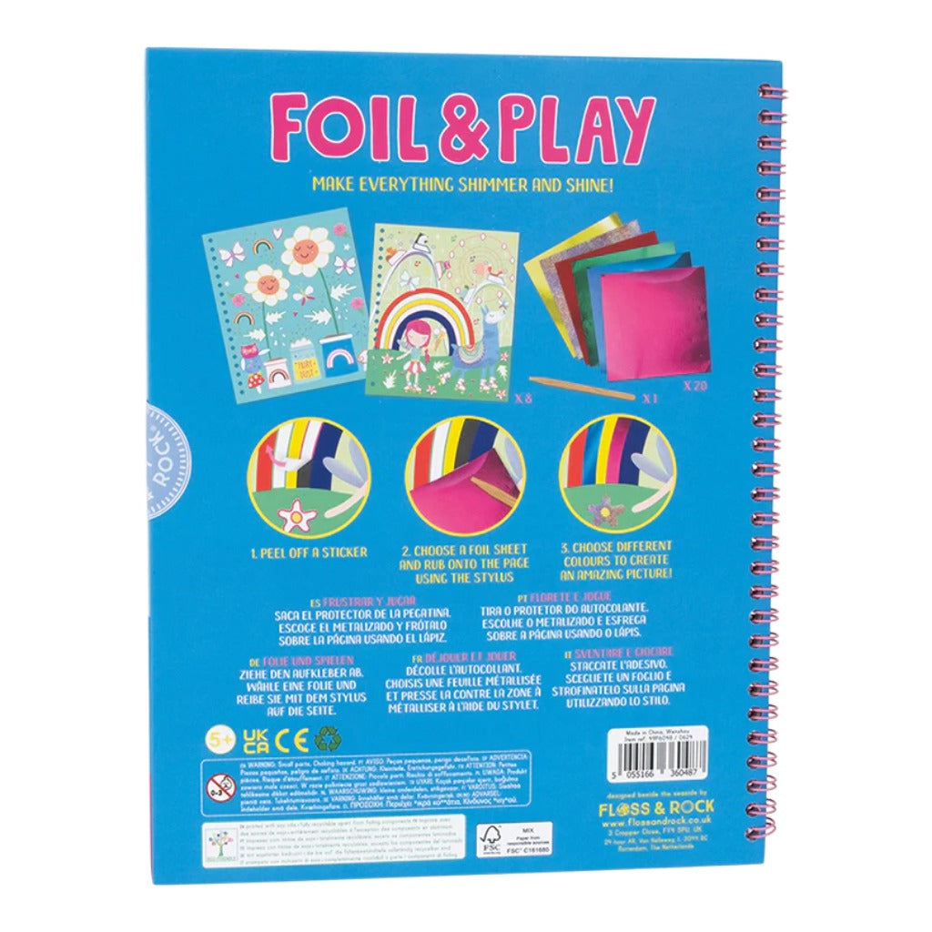 Floss & Rock Foiling Fun Rainbow Fairy